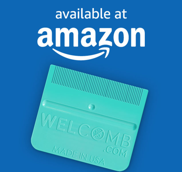Get Rid of Lice Fast: Shop the WelComb® Lice and Nit Removal Comb on Amazon