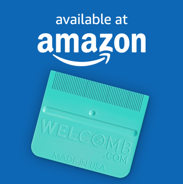 Get Rid of Lice Fast: Shop the WelComb® Lice and Nit Removal Comb on Amazon