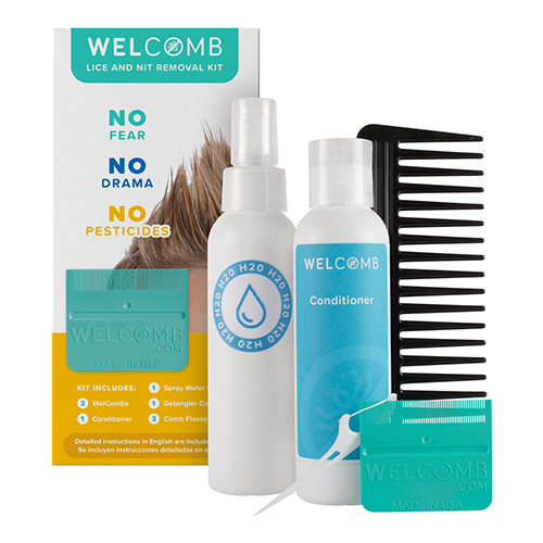 The WelComb® Lice and Nit Removal Kit